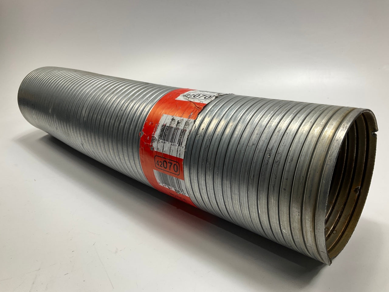 Walker 42070 5'' Inch Steel Exhaust Flex Pipe, Galvanized, 2 Feet Long (24'' L)