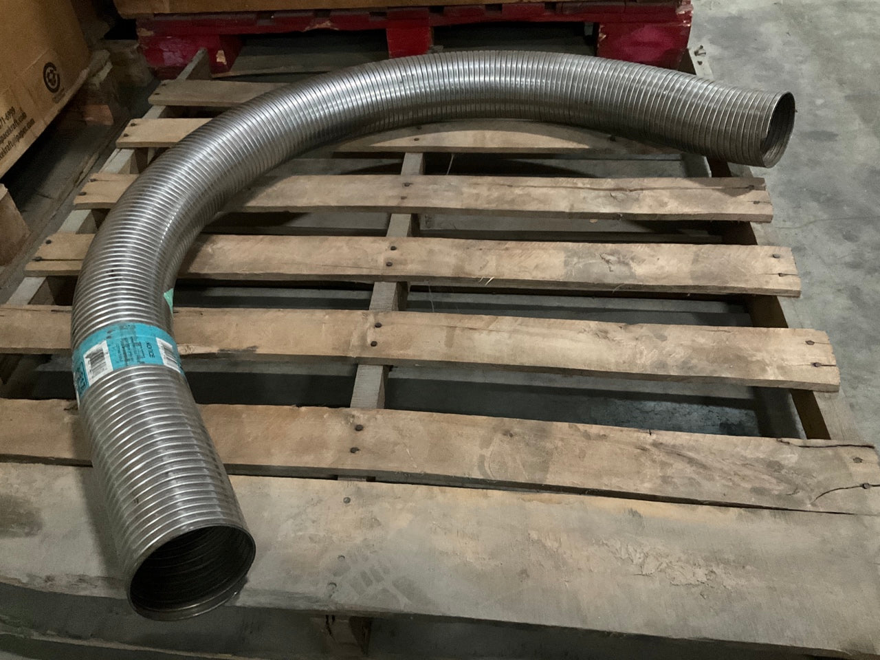 Walker 46917 Universal Stainless 4'' Exhaust Flex Pipe Flex Tube - 6 Feet Long