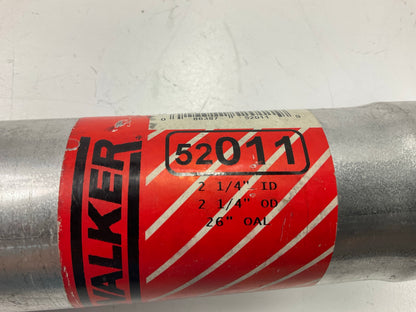 Walker 52011 Universal Exhaust Pipe, 2-1/4'' Inlet / 2-1/4'' Outlet, 26'' Long