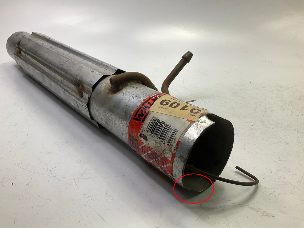 DENTED SEE PHOTOS Walker 52263 Front Exhaust Pipe 99-04 F-250 SD, F-350 SD