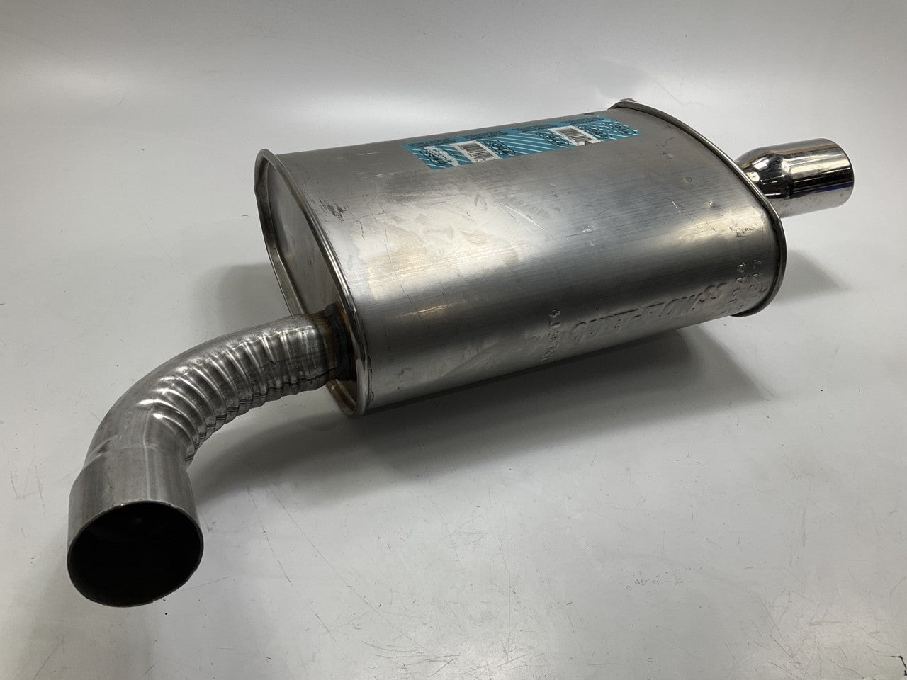 DENTED BODY - Walker 53944 Quiet-Flow SS Exhaust Muffler, Left Drivers Side