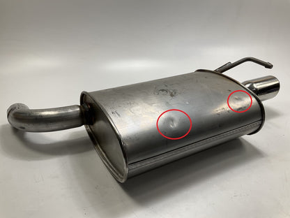 DENTED BODY - Walker 53944 Quiet-Flow SS Exhaust Muffler, Left Drivers Side