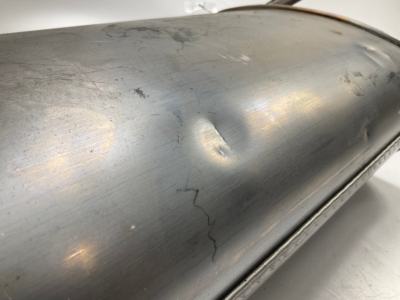 DENTED BODY - Walker 53944 Quiet-Flow SS Exhaust Muffler, Left Drivers Side
