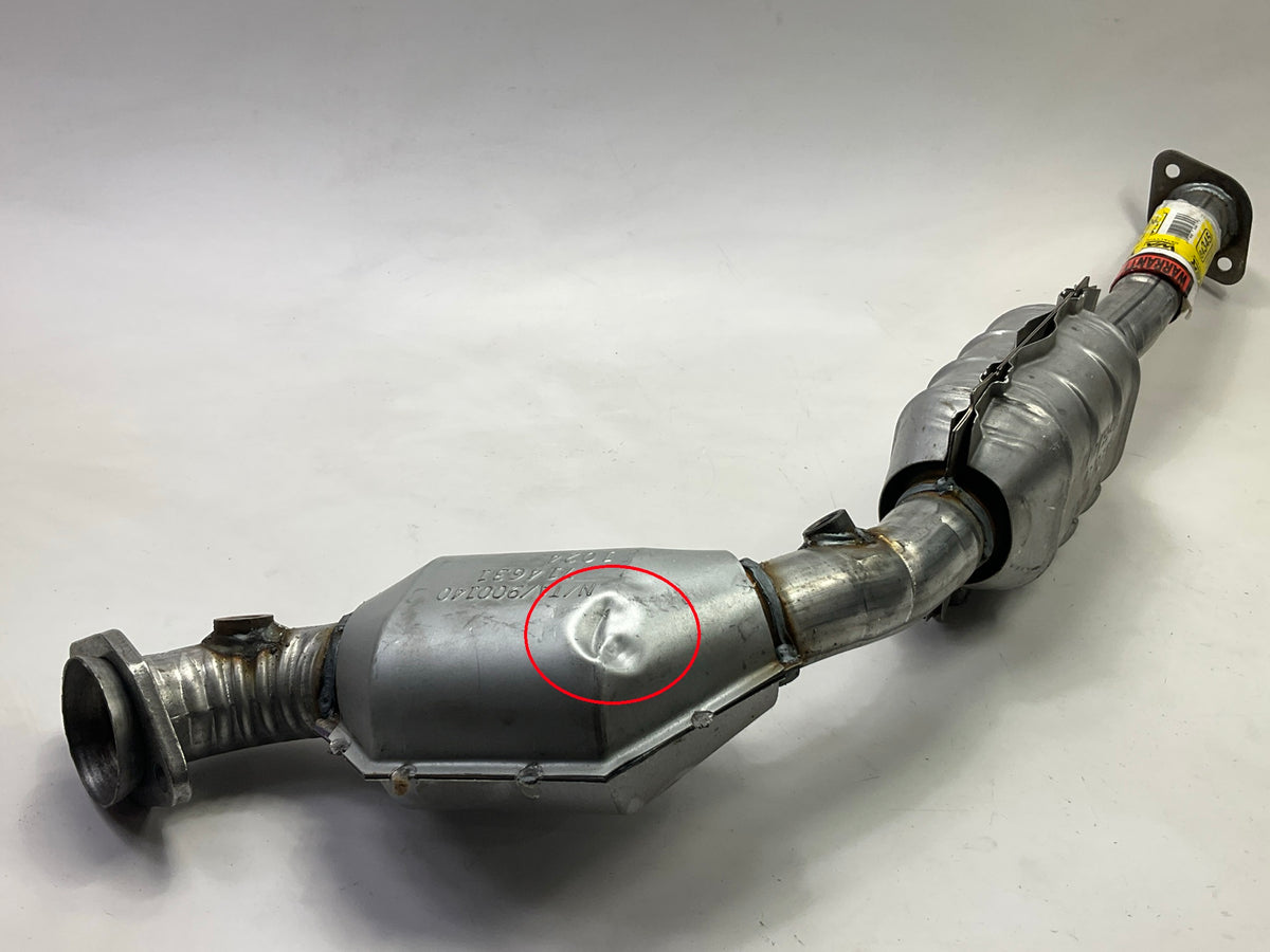 DENT SEE PHOTOS Walker 54345 Right Catalytic Converter