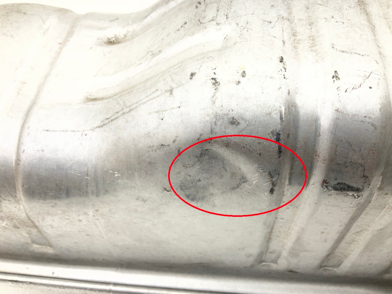 COSMETIC IMPERFECTIONS AS SHOWN - Walker 54909 Left Muffler 00-05 Passat AWD 2.8