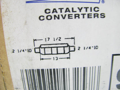 Walker 93257 UNIVERSAL 2-1/4'' Catalytic Converter, 17.5'' Long, 2.25'' Inlet & Out