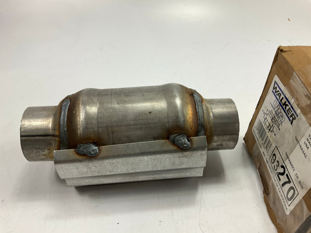 Walker 93270 Universal Catalytic Converter 2.00'' ID / OD