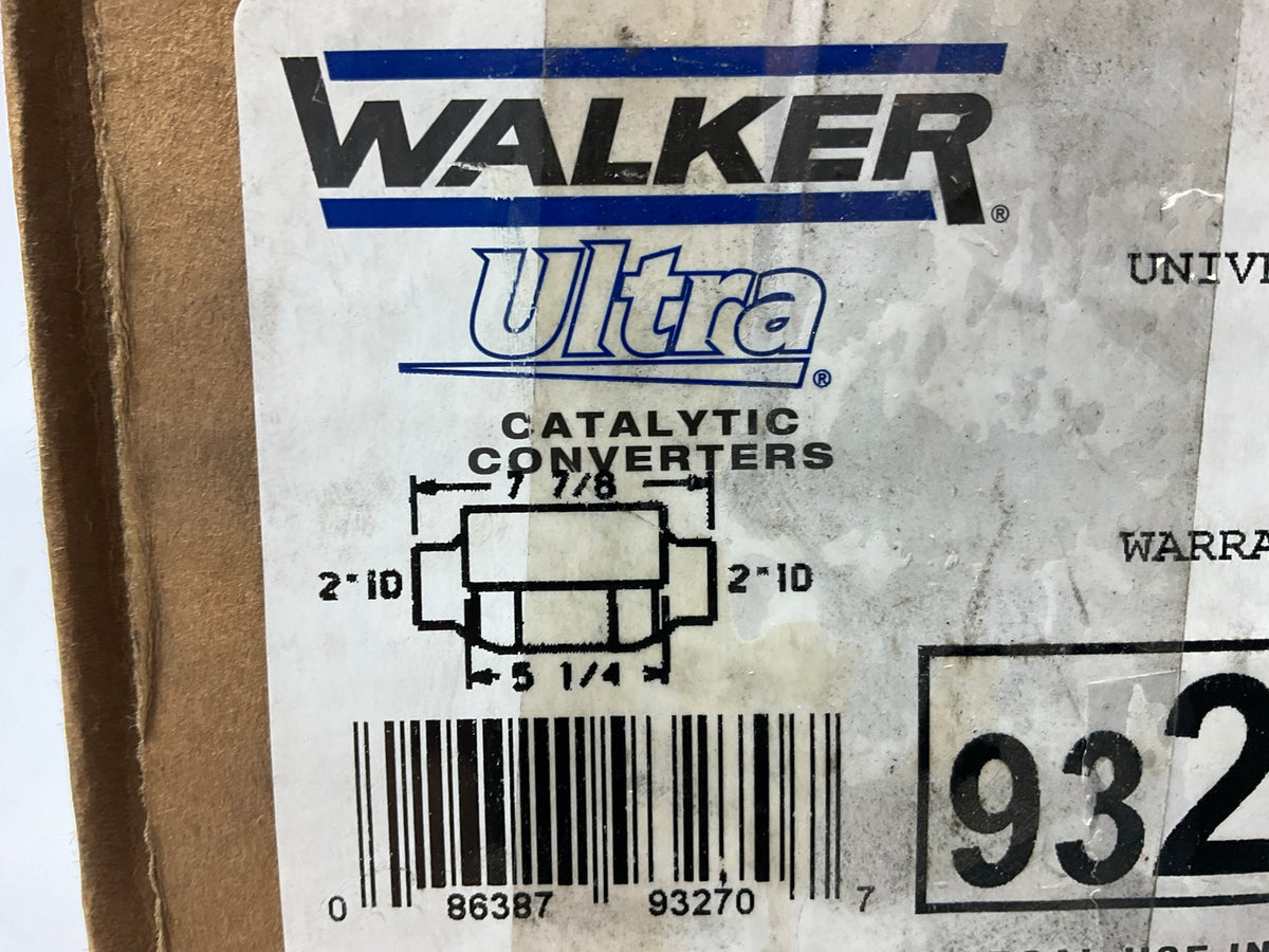 Walker 93270 Universal Catalytic Converter 2.00'' ID / OD
