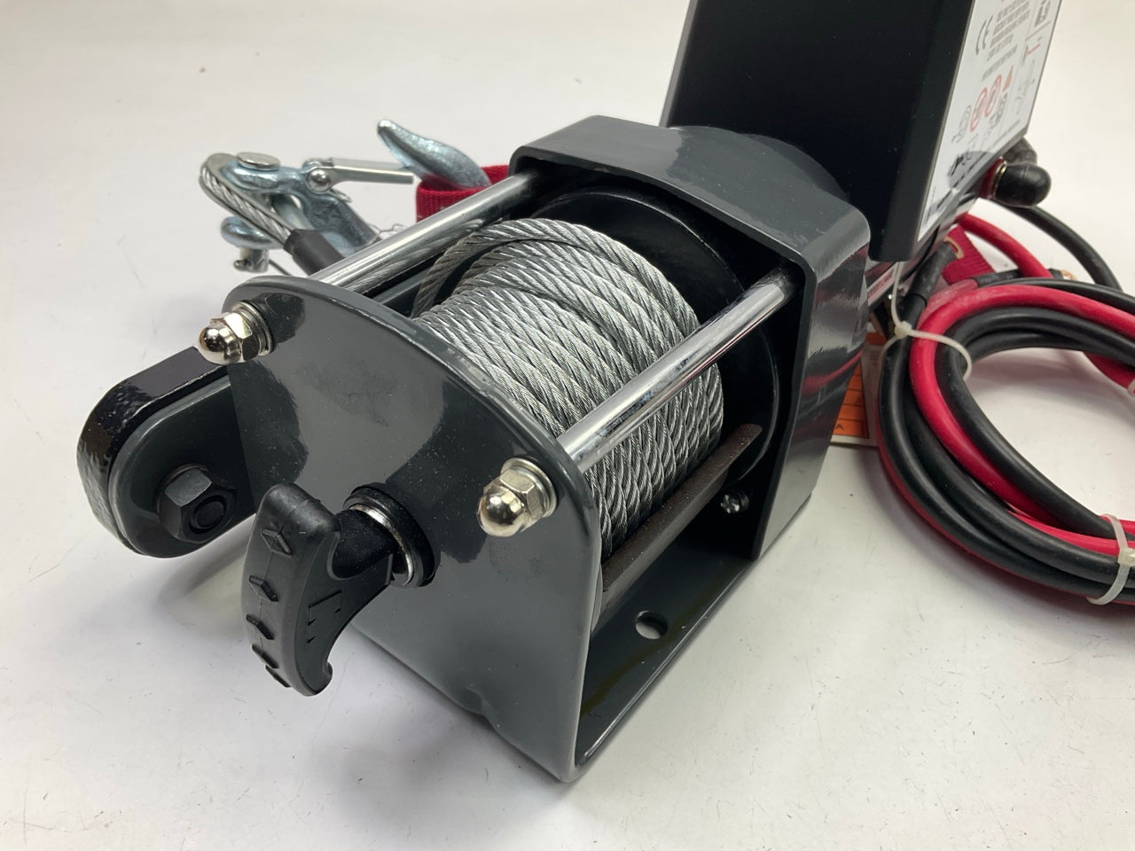 Warn 92000 2,000 Lbs DC 12V Electric Utility Winch With Steel Cable