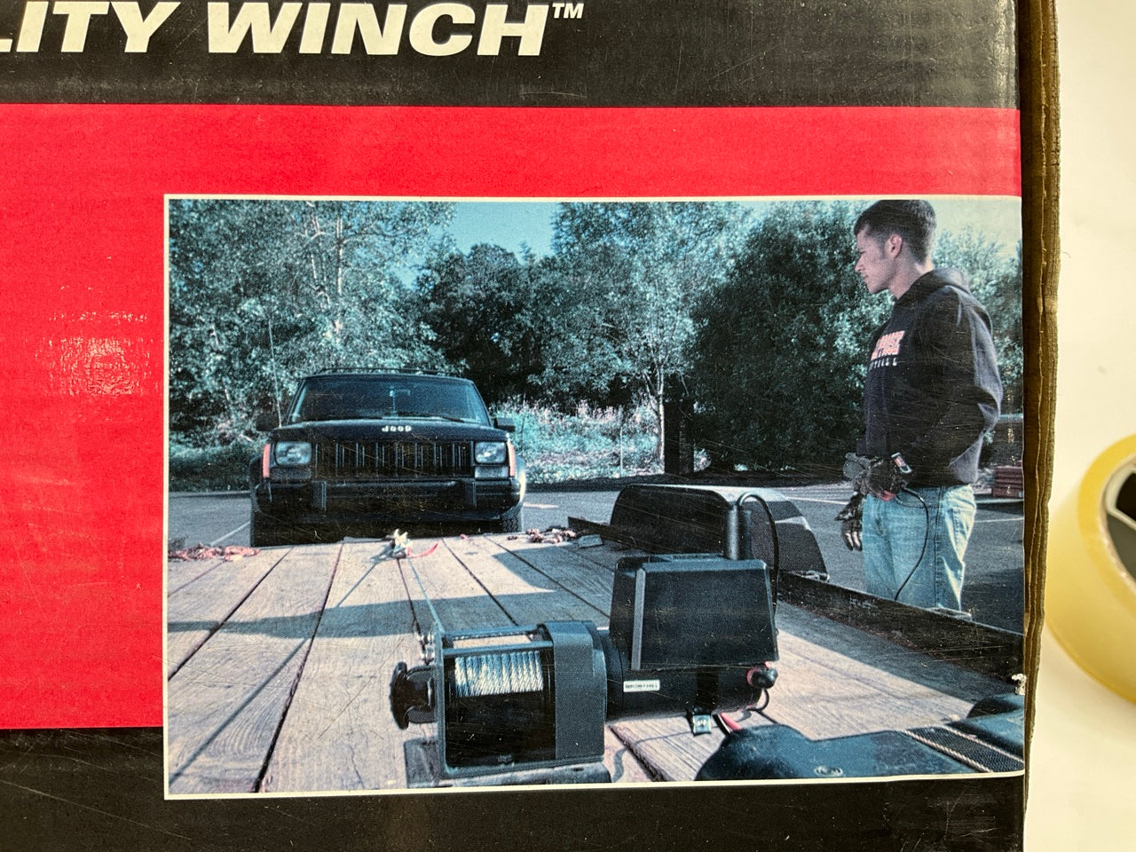 Warn 92000 2,000 Lbs DC 12V Electric Utility Winch With Steel Cable