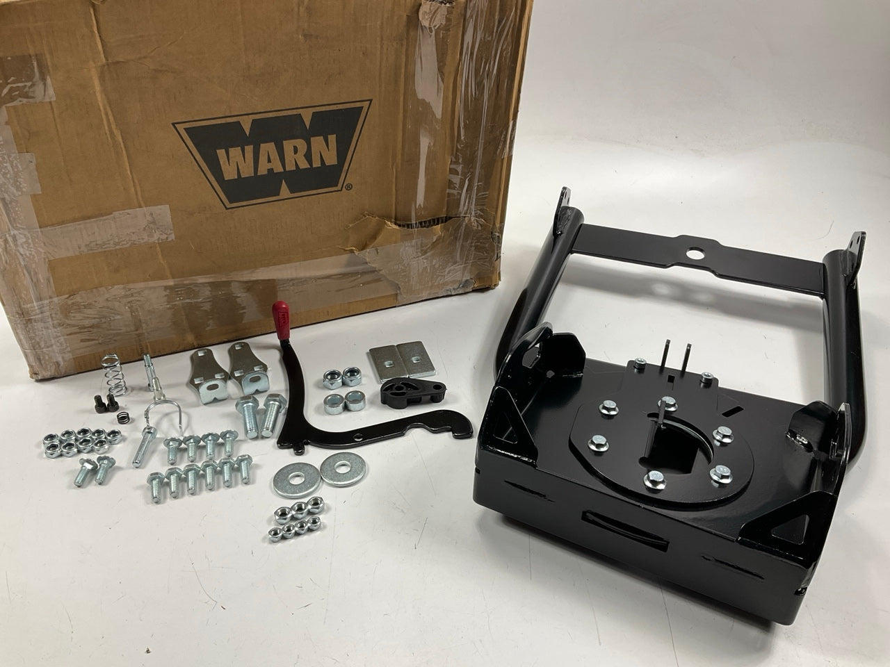 Warn 92100 ProVantage Snow Plow Base Push Tube Frame For ATV, Comes As Shown