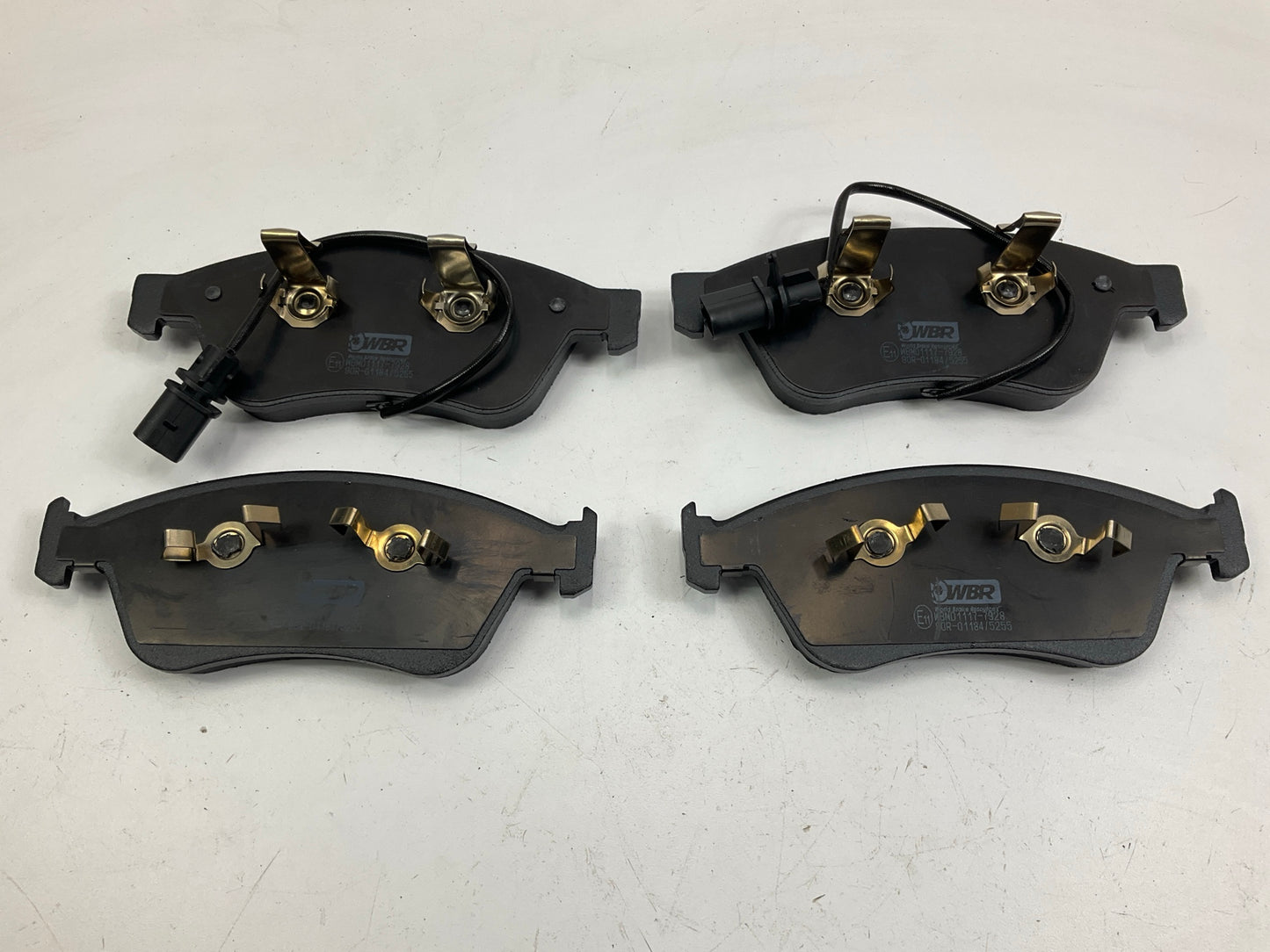 WBR 1117-01 Front Brake Pads For 2006-2009 Audi A8 Quattro