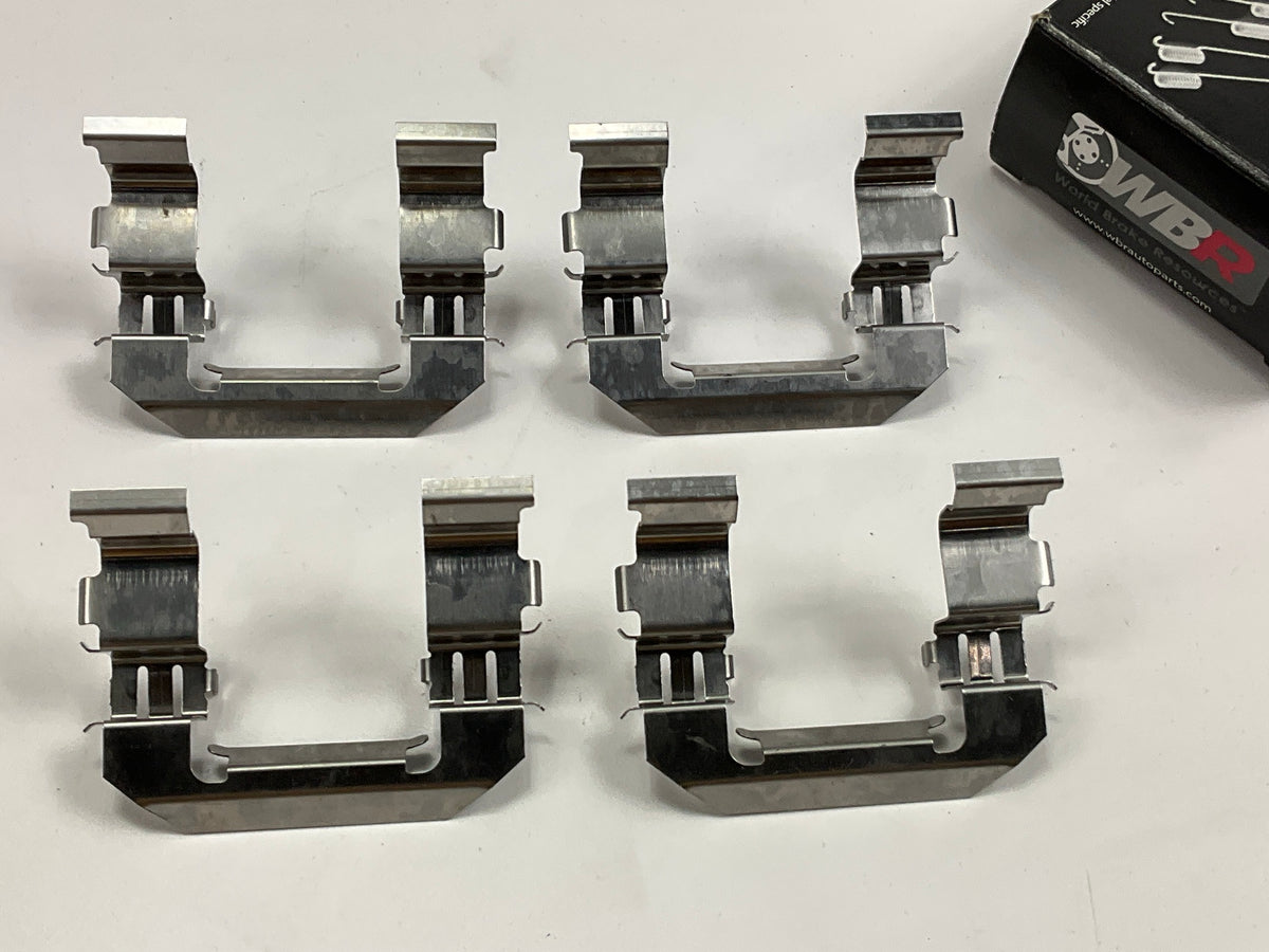 WBR 13343 Front Disc Brake Hardware For 2003-04 Nissan Frontier, 2000-04 Xterra