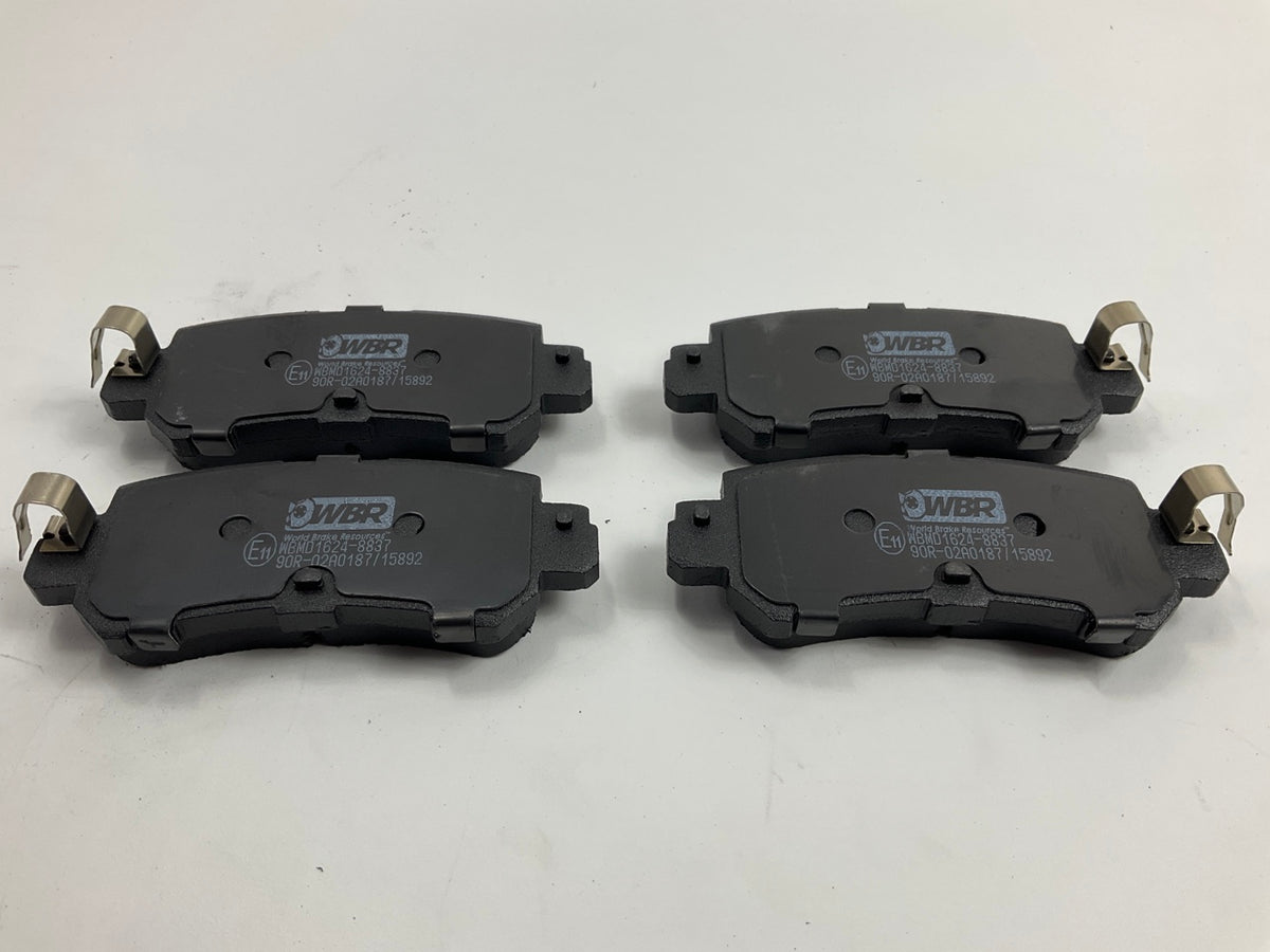 WBR 1624-01 Rear Disc Brake Pads