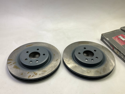(2) WBR AG1Z-1125-A Front Brake Rotors