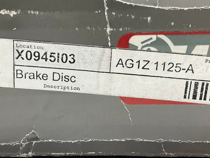 (2) WBR AG1Z-1125-A Front Brake Rotors