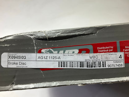 WBR AG1Z-1125-A Front Brake Rotor