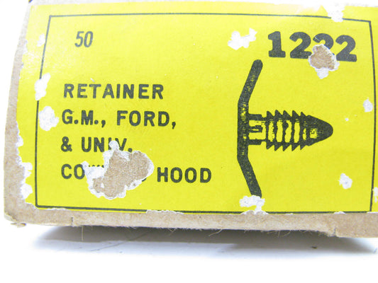 (46) WE 1222 Hood Cover Retainer - GM, Ford, & Universal