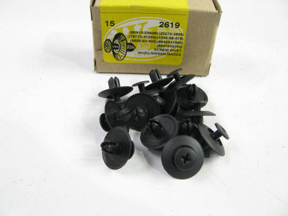 (14) We 2619 Screw Rivet For Nissan, Mazda, Isuzu