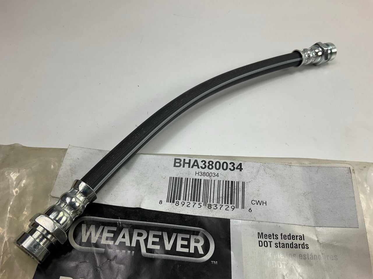 Wearever BHA380034 Rear Brake Hose