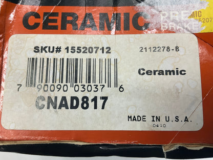 Wearever CNAD817 Front Ceramic Disc Brake Pads