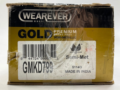 Wearever GMKD799 Rear Brake Pads For 1999-2004 Toyota Tacoma