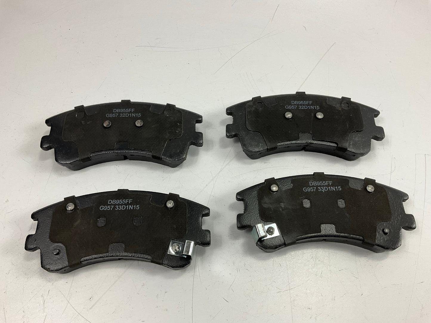 Wearever GMKD957 Front Brake Pads For 2003-2005 Mazda 6 - MISSING HARDWARE