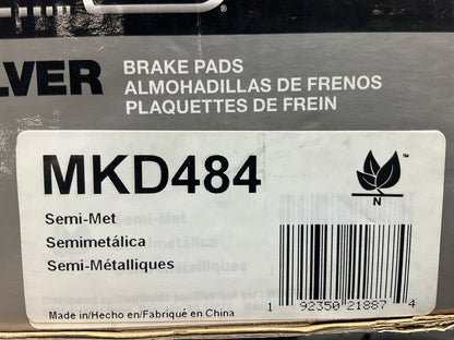 Wearever MKD484 Front Semi-Metallic Disc Brake Pads