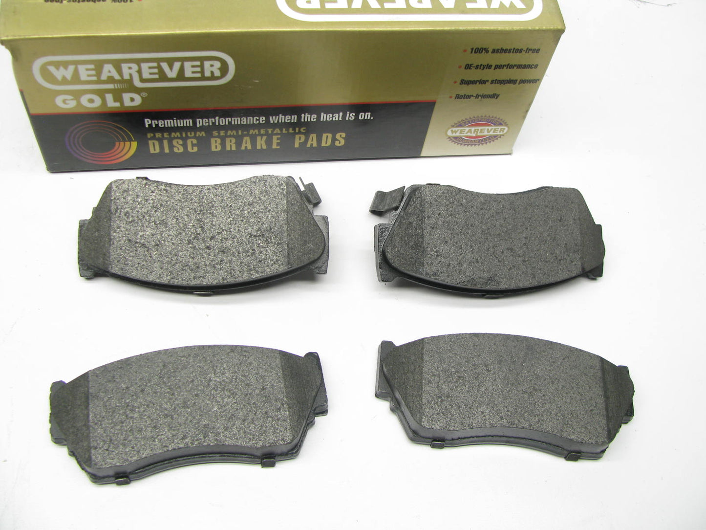 Wearever MKD510 Front Disc Brake Pads For 1991-1993 Nissan NX, 1991-1994 Sentra