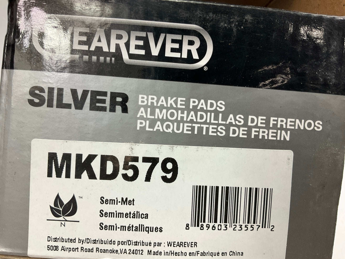 Wearever MKD579 Front Brake Pads