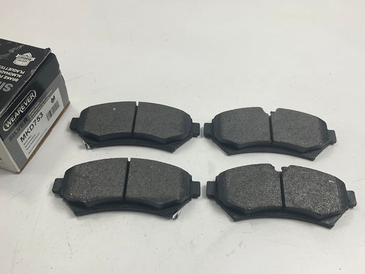 Wearever MKD753 Front Semi-Metallic Disc Brake Pads