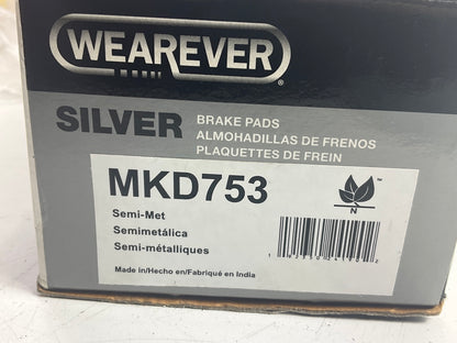 Wearever MKD753 Front Semi-Metallic Disc Brake Pads