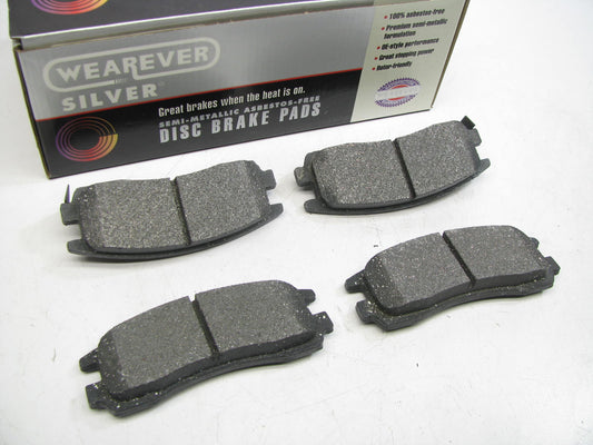 Wearever MKD814 Rear Disc Brake Pad Set - Semi-Metallic