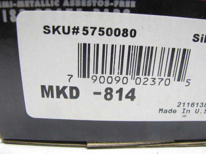 Wearever MKD814 Rear Disc Brake Pad Set - Semi-Metallic