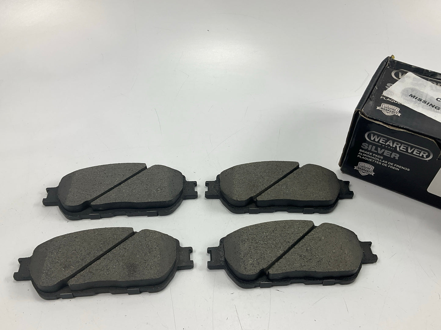 MISSING HARDWARE - Wearever MKD906 Front Brake Pads