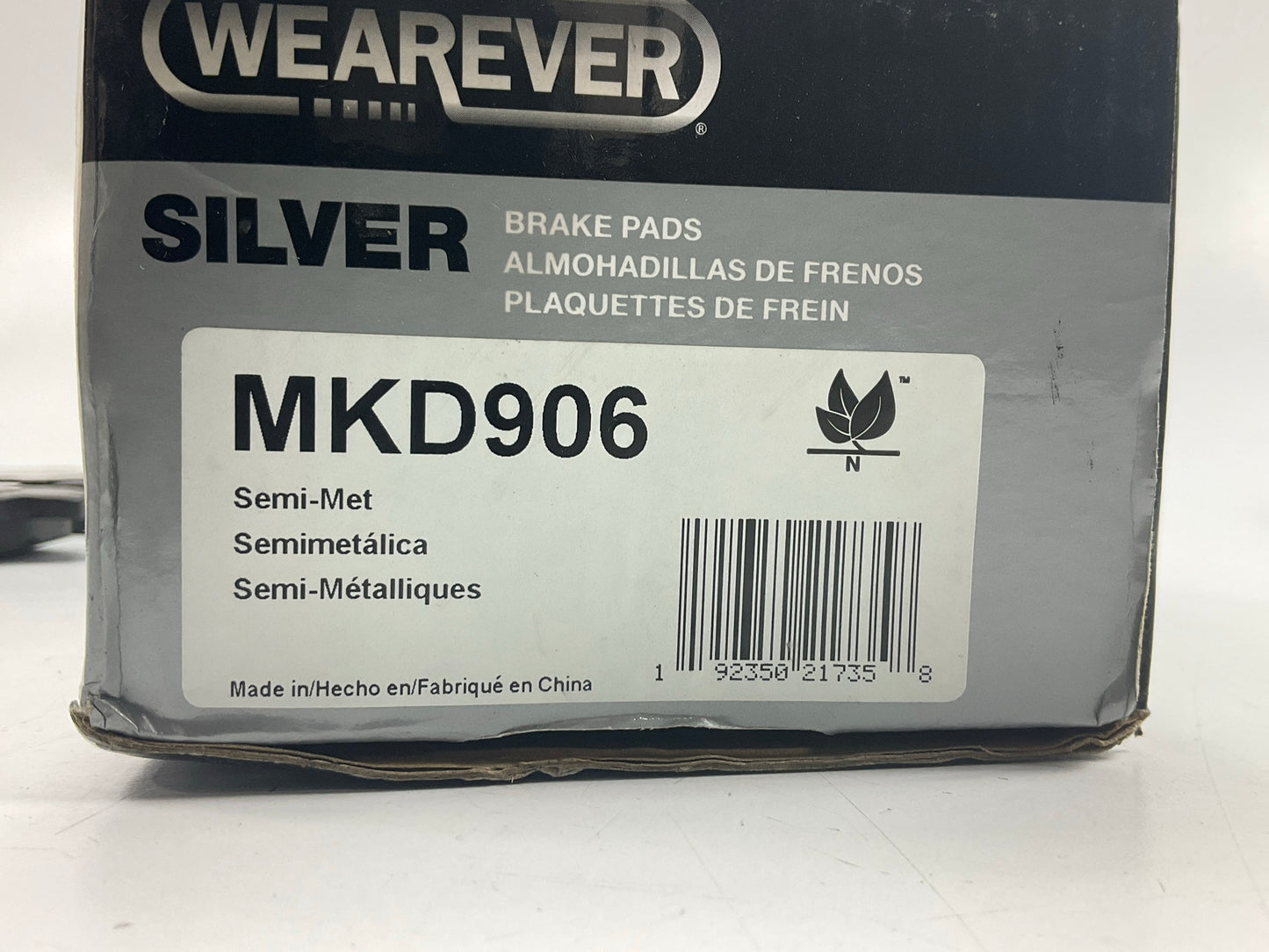 MISSING HARDWARE - Wearever MKD906 Front Brake Pads