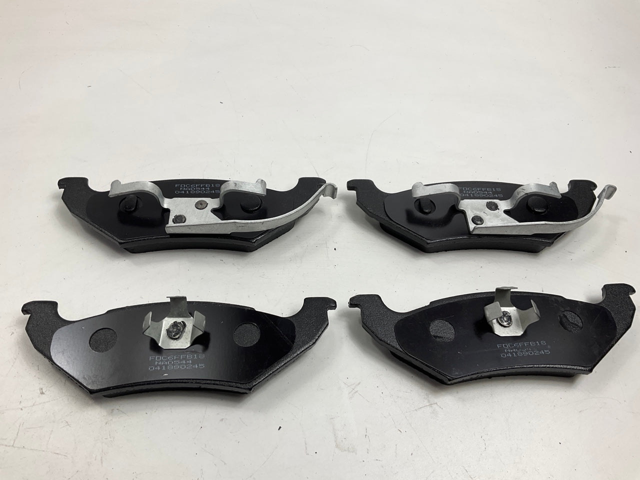 Wearever NAD544 Rear Semi-Metallic Disc Brake Pads