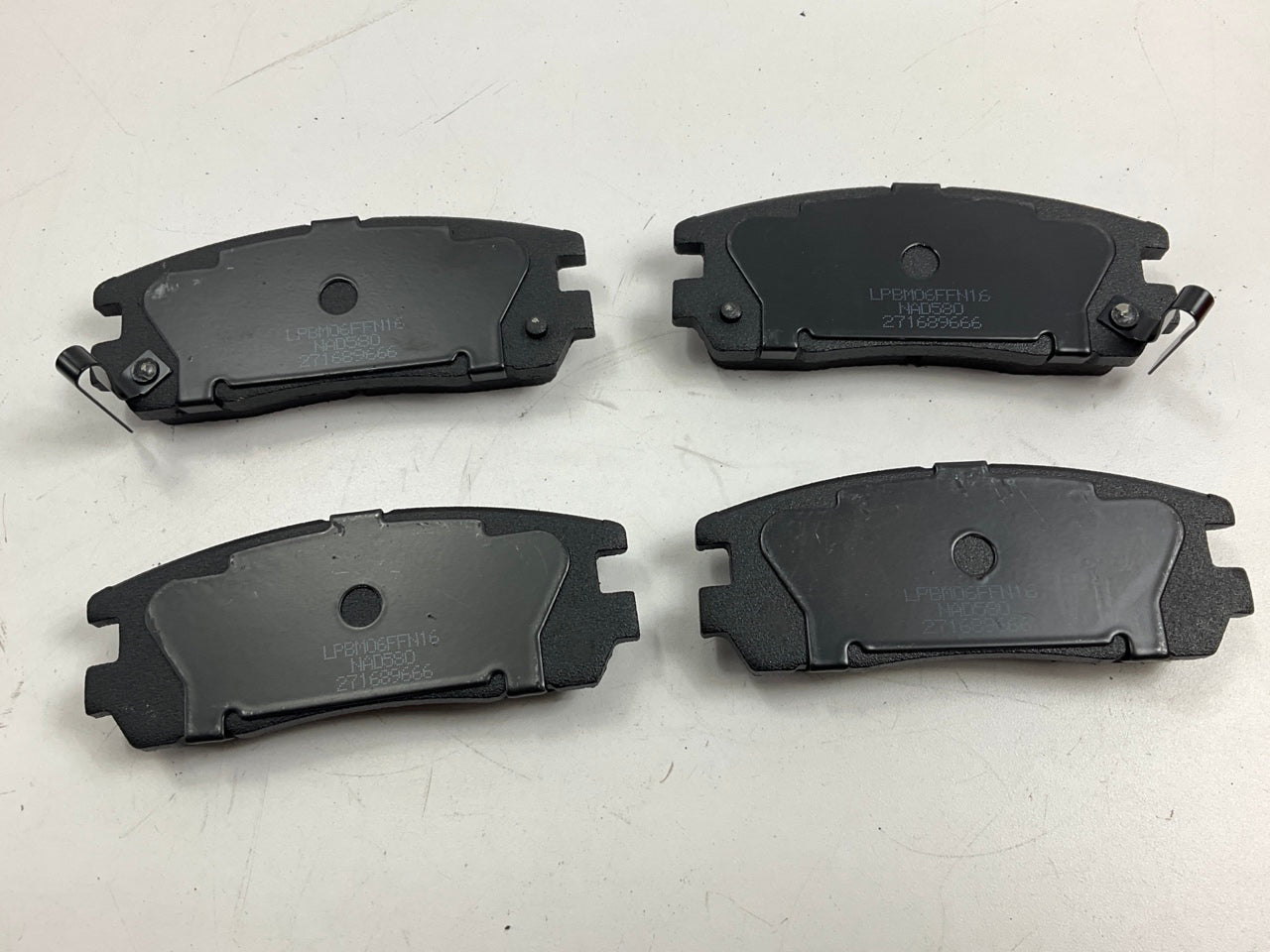Wearever NAD580 Rear Ceramic Disc Brake Pads