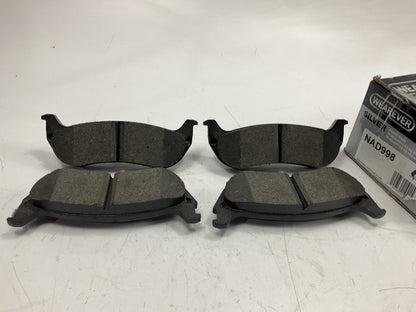 Wearever NAD998 Rear Ceramic Disc Brake Pads For 2004-2008 Chrysler Pacifica