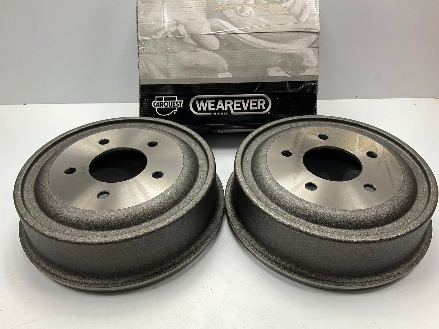 (2) Wearever YH140756 Rear Brake Drum
