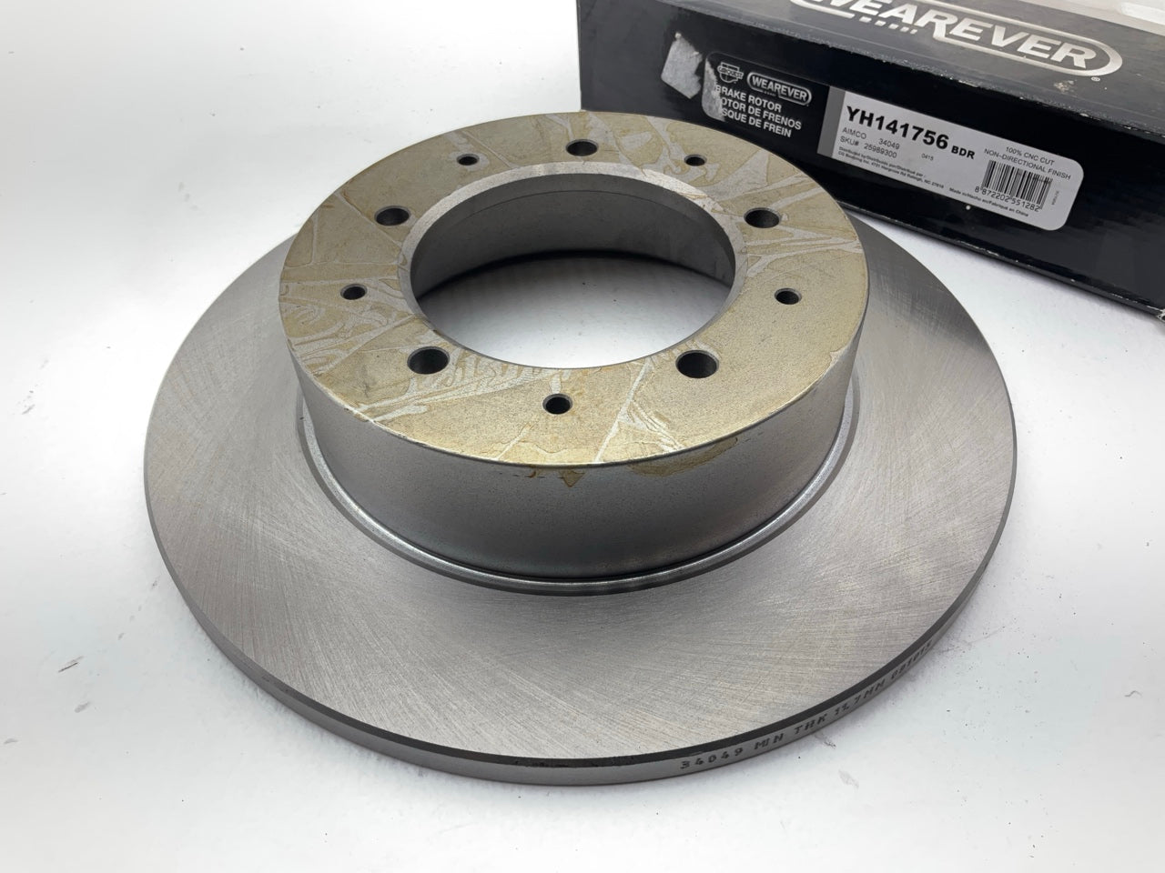 Wearever YH141756 Rear Disc Brake Rotor