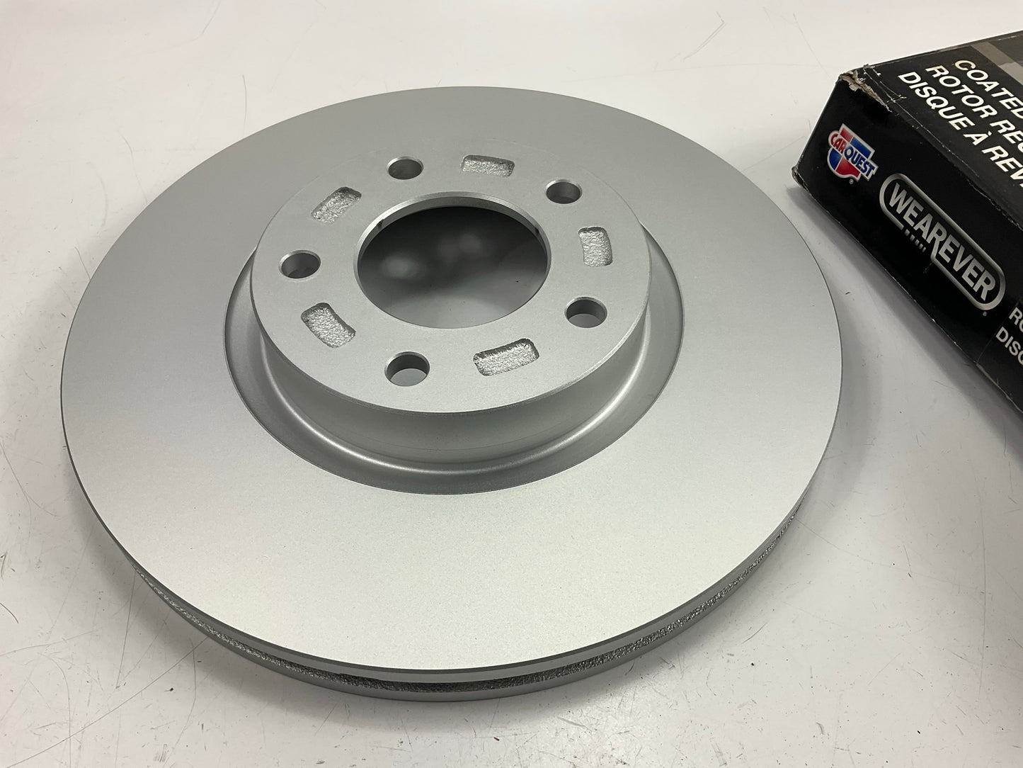 Wearever YH145603C Coated Front Disc Brake Rotor