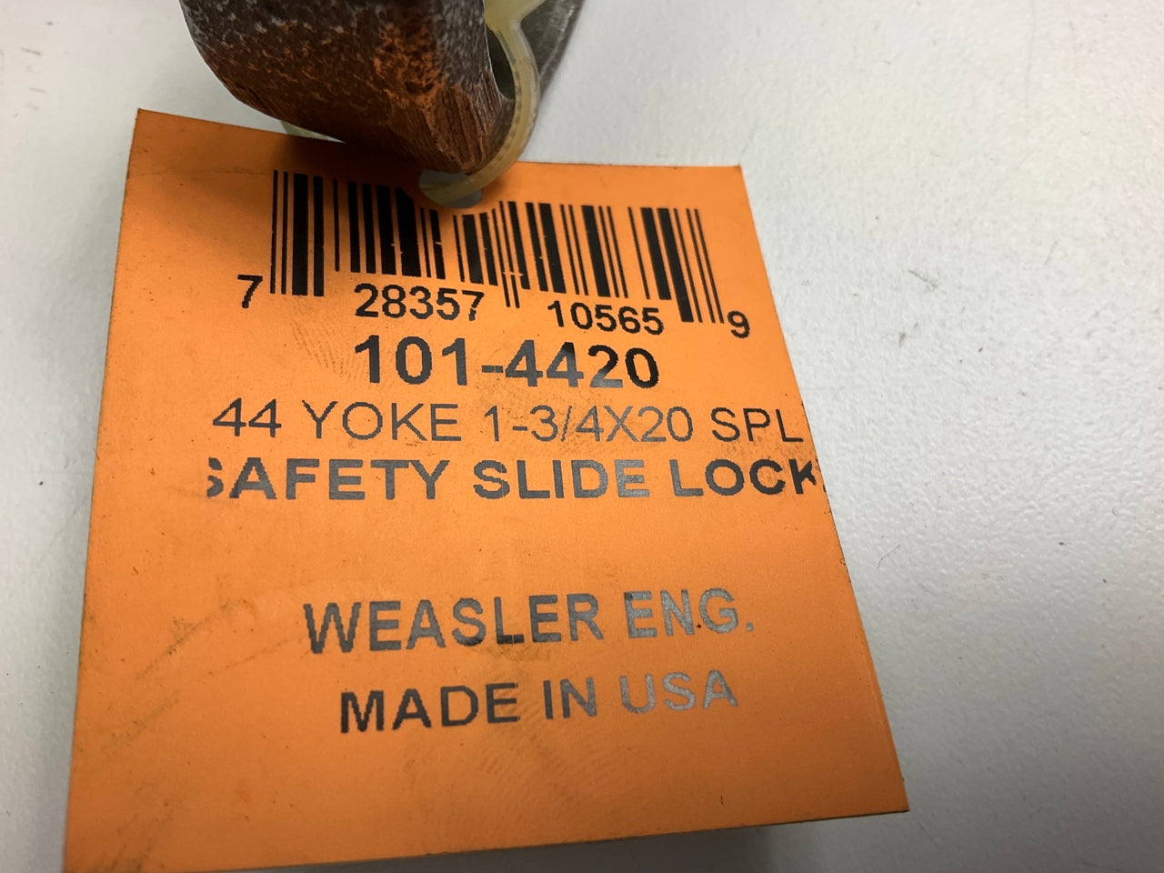 Weasler Eng 101-4420 44 Series Tractor Safety Slide Yoke, 1-3/4'' X 20 Spline