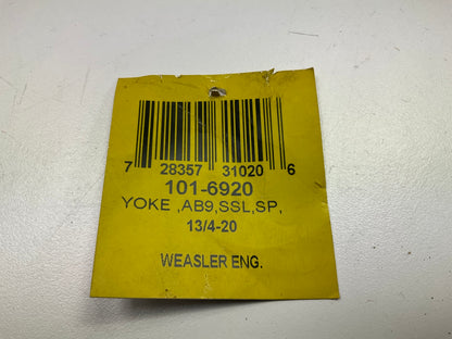 Weasler 101-6920 9 Series Tractor Safety Slide Lock Yoke, 1-3/4'' X 20 Spline