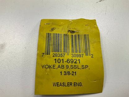 Weasler 101-6921 9 Series Tractor Safety Slide Lock Yoke, 1-3/8'' X 21 Spline