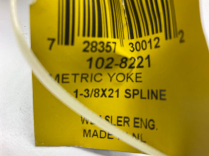 Weasler 102-8221 1-3/8'' 21 Spline Tractor Quick Disconnect Yoke 2200/200 Series