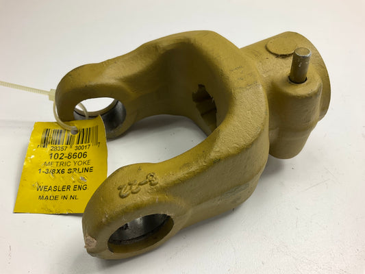 Weasler 102-8606 Tractor Quick Disconnect Yoke, 1-3/8'' 6 Spline, 220/720 Series