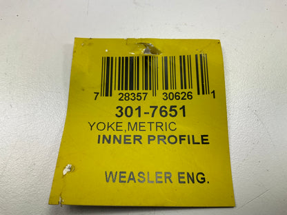 Weasler 301-7651 2480 Series CV Inner Profile Roll Pin Yoke 51mm (2'') Bore Star