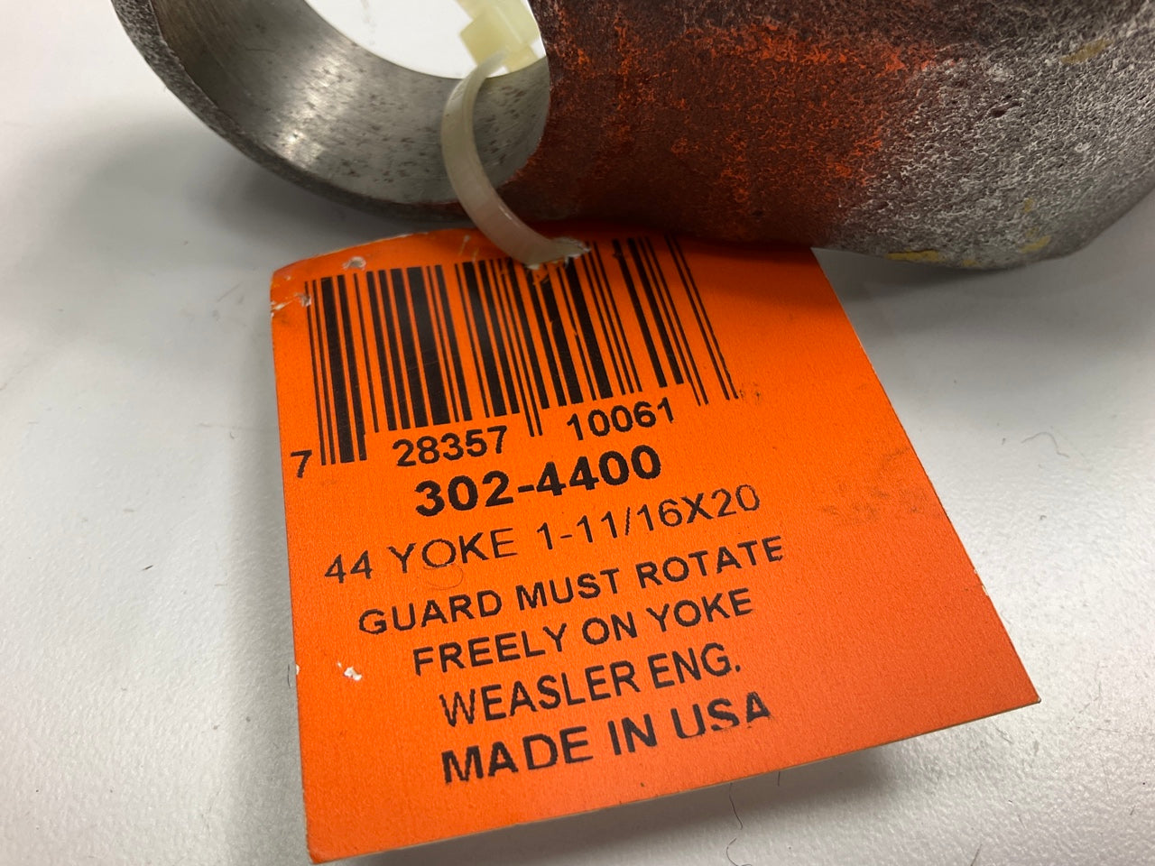 Weasler Eng 302-4400 1'' Square Bore With Set Screw Implement Yoke 14N Series