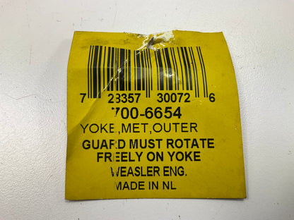 Weasler 700-6654 2-1/8'' (54.2 MM) Tri-lobe Shaped Outer Profile Yoke 6 Series